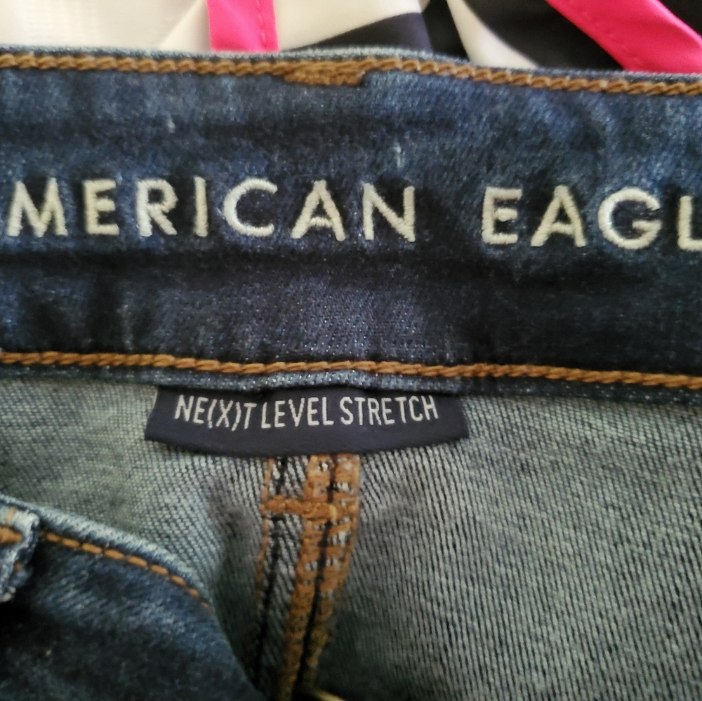 American Eagle Outfitters Blue Denim Pencil Skirt - Picture 3 of 3